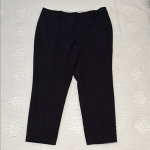 Liz Claiborne Black Cropped Ankle Pants